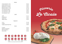 Menu / carte de Pizzeria Le Cicale à Campagnola
