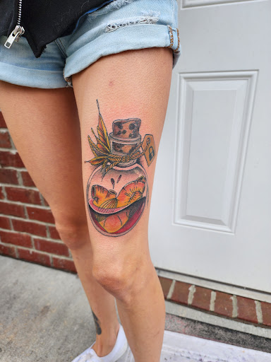 Explore family tattoo sleeve ideas, creative tattoo ideas in Owensboro, available at Shaka Tattoo owensboro ky