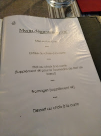 Restaurant français Restaurant Les Saisons à Perpignan (le menu)