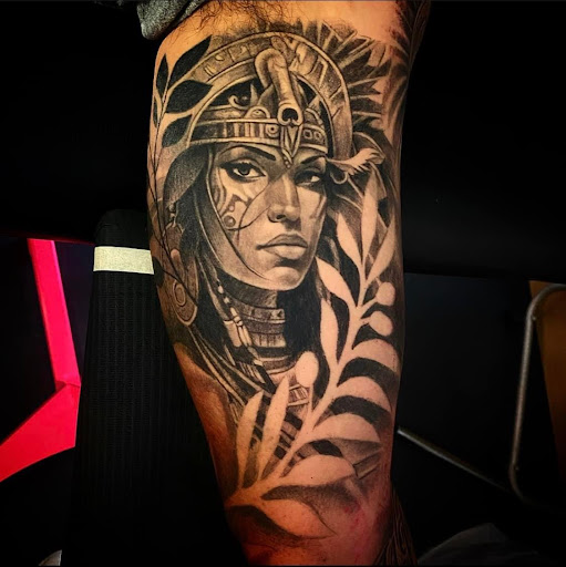 Explore tattoo ideas on calf, creative tattoo ideas in El Sobrante, available at True Ambition Art Company