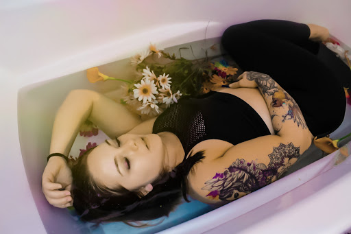 Explore shoulder sleeve tattoo ideas, creative tattoo ideas in Benton, available at Spectrum Tattoo