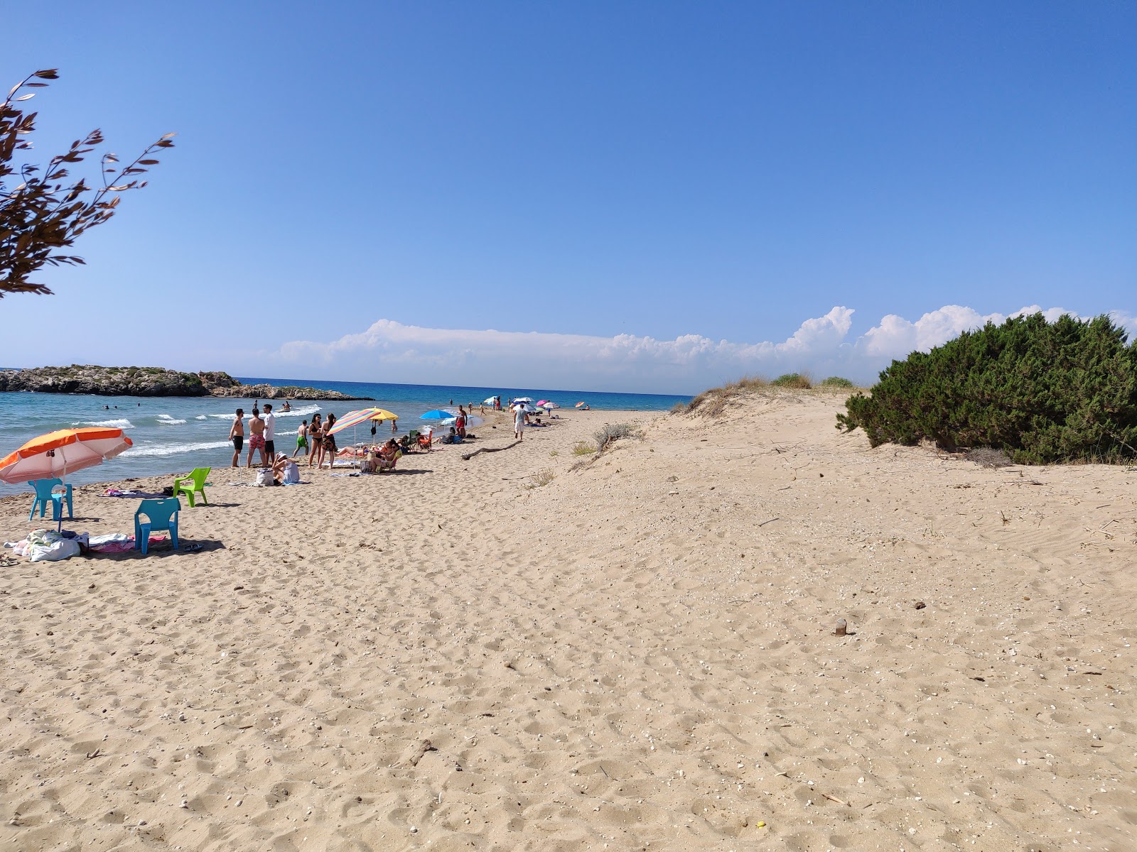 Photo de Paralia Kounoupelaki situé dans une zone naturelle