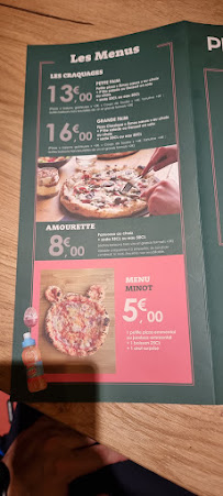 Carte du Pizza Cosy à Marseille