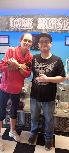 Find 3 best friend tattoo ideas for your next unique tattoo in Prudenville at Dark Horse Tattoo Studio