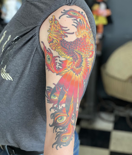 Explore silent hill tattoo ideas, creative tattoo ideas in Stevens Point, available at Black Rabbit Tattooing
