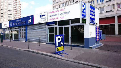 Parking Place des Fêtes - Paris France Parking 19ème
