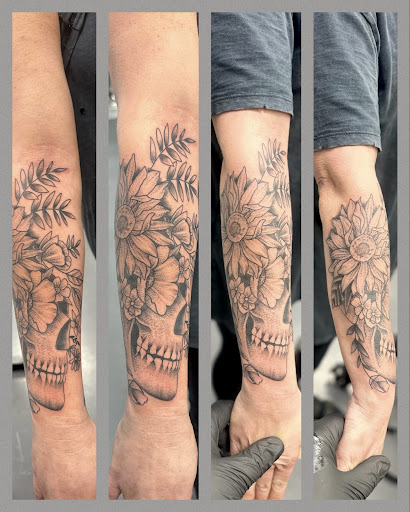 Explore forearm mens first tattoo ideas, creative tattoo ideas in Meridian, available at Creative Pain Tattoo Studio