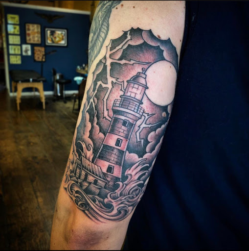 Explore godspeed tattoo ideas, creative tattoo ideas in Wappingers Falls, available at Graceland Tattoo