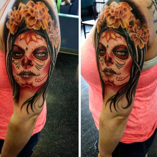 Explore kurt cobain tattoo ideas, creative tattoo ideas in Fulton, available at The Kings Head Tattoo Company