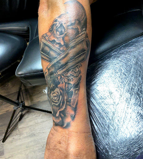 Explore tattoo photography ideas, creative tattoo ideas in Warner Robins, available at Untold Pain Tattoo Studio