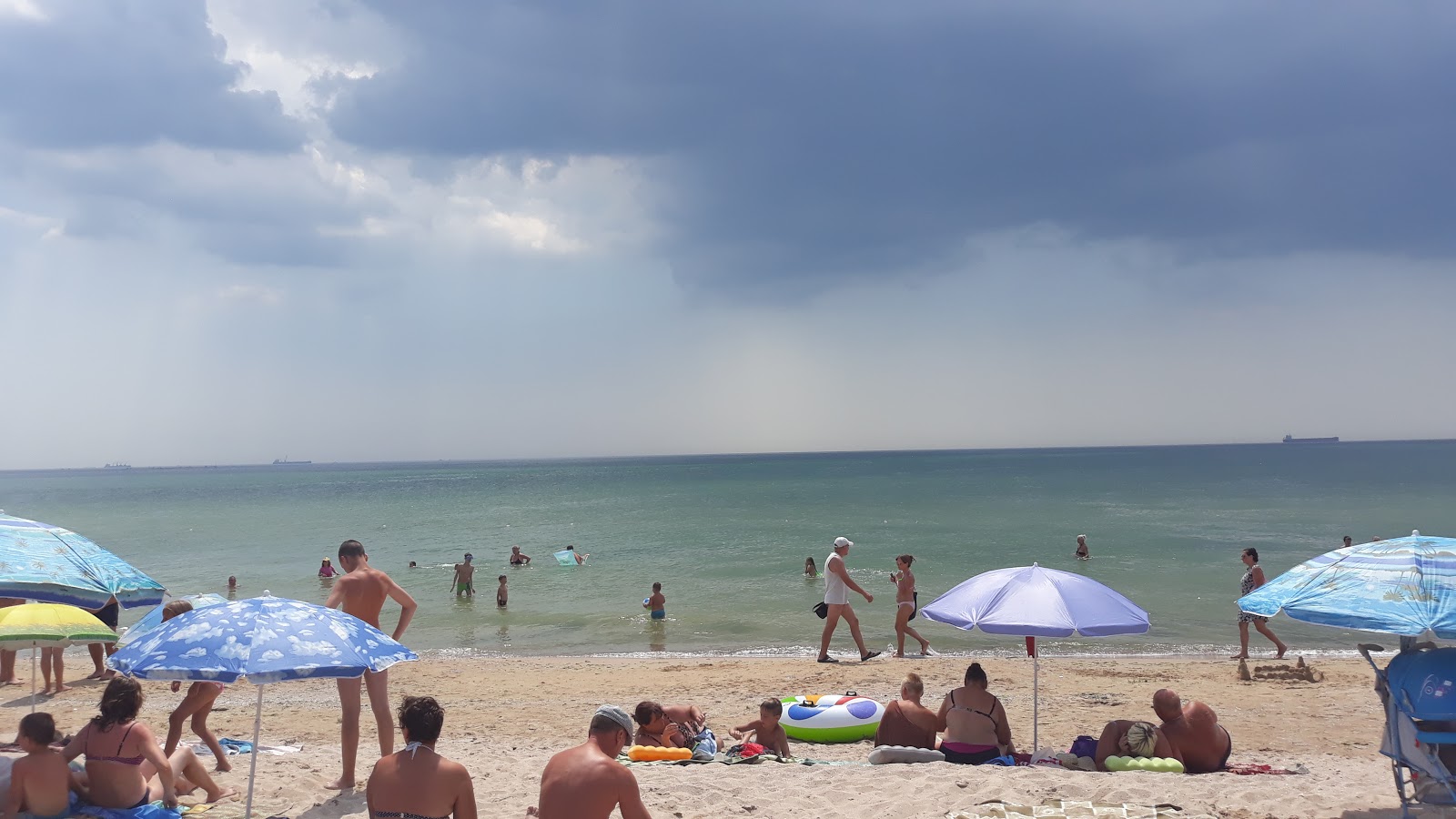 Zdjęcie Plyazh Kobleve III z przestronna plaża