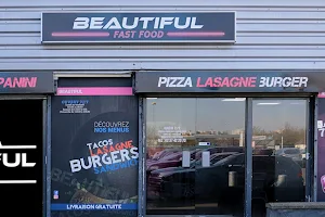 Beautiful pizzeria fast food image
