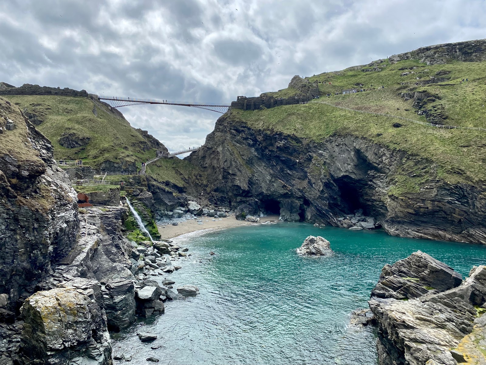 Fotografija Tintagel Beach divje območje