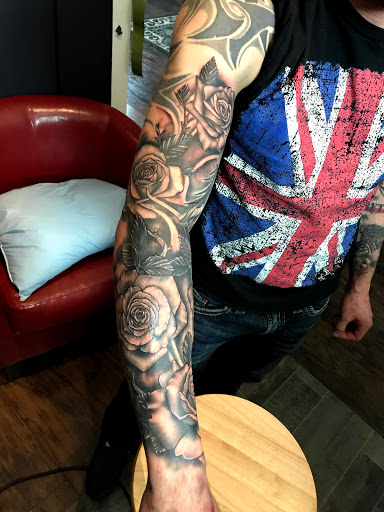 Explore redemption tattoo ideas, creative tattoo ideas in Kingsford, available at Deft Tattoo Studio