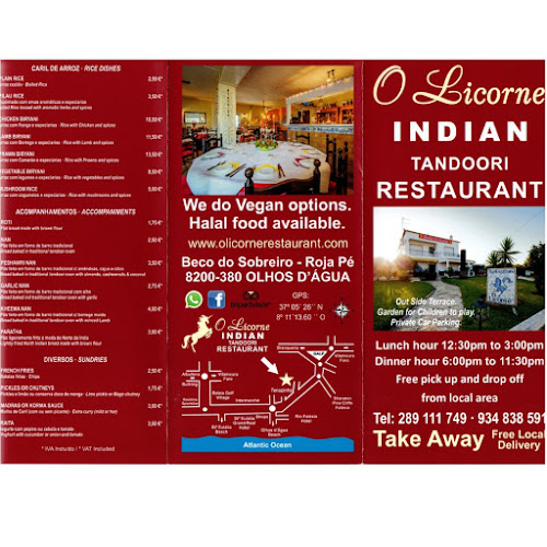 Indian Restaurant O'Licorne - Albufeira
