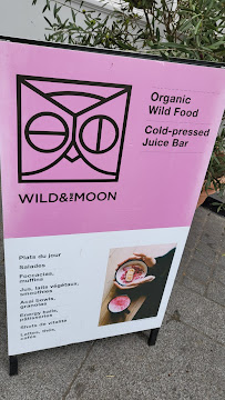 Wild & The Moon - Saint-Honoré - Restaurant vegan à Paris à Paris menu