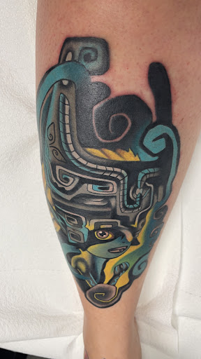 Explore praying tattoo ideas, creative tattoo ideas in Oklahoma City, available at Creative Tattoos