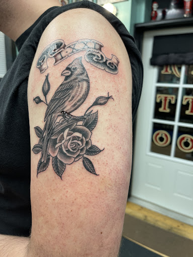 Explore gym tattoo ideas small, creative tattoo ideas in Delaware, available at Rose & Web Tattoo