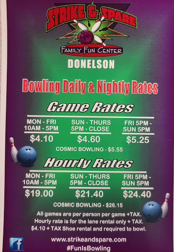 Bowling Alley «Donelson Strike and Spare», reviews and photos, 2710 Old Lebanon Rd, Nashville, TN 37214, USA