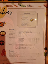 Restaurant coréen Sweetea's à Paris (la carte)