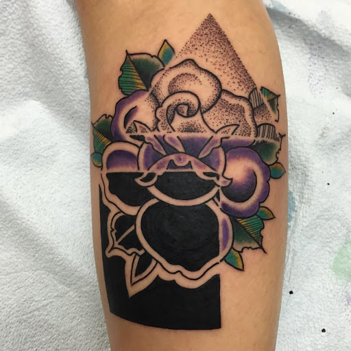 Explore cross tattoo ideas for men, creative tattoo ideas in Glendale, available at Old West Tattoo