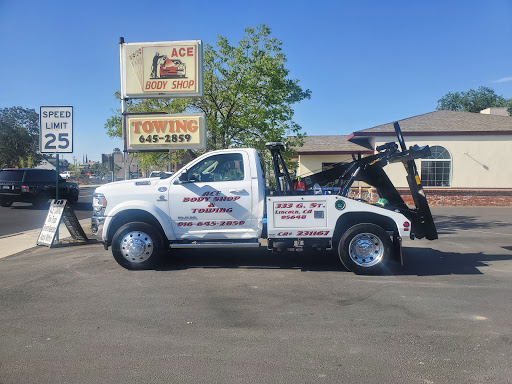 Auto Body Shop «Ace Body & Towing», reviews and photos, 333 G St, Lincoln, CA 95648, USA
