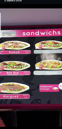 Kebab Bee Bop Kebab à Les Herbiers - menu / carte