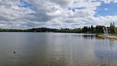 Plage du Lac au Duc à Taupont