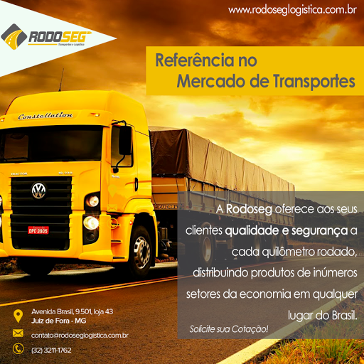 Logo da empresa - RodoSeg Transportes e Logística