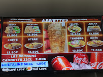 Carte du Europe Kebab à Romans-sur-Isère