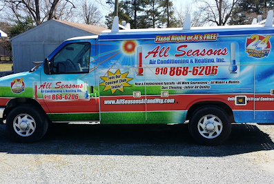 All Seasons Air Conditioning and Heating Inc. Review & Contact Details