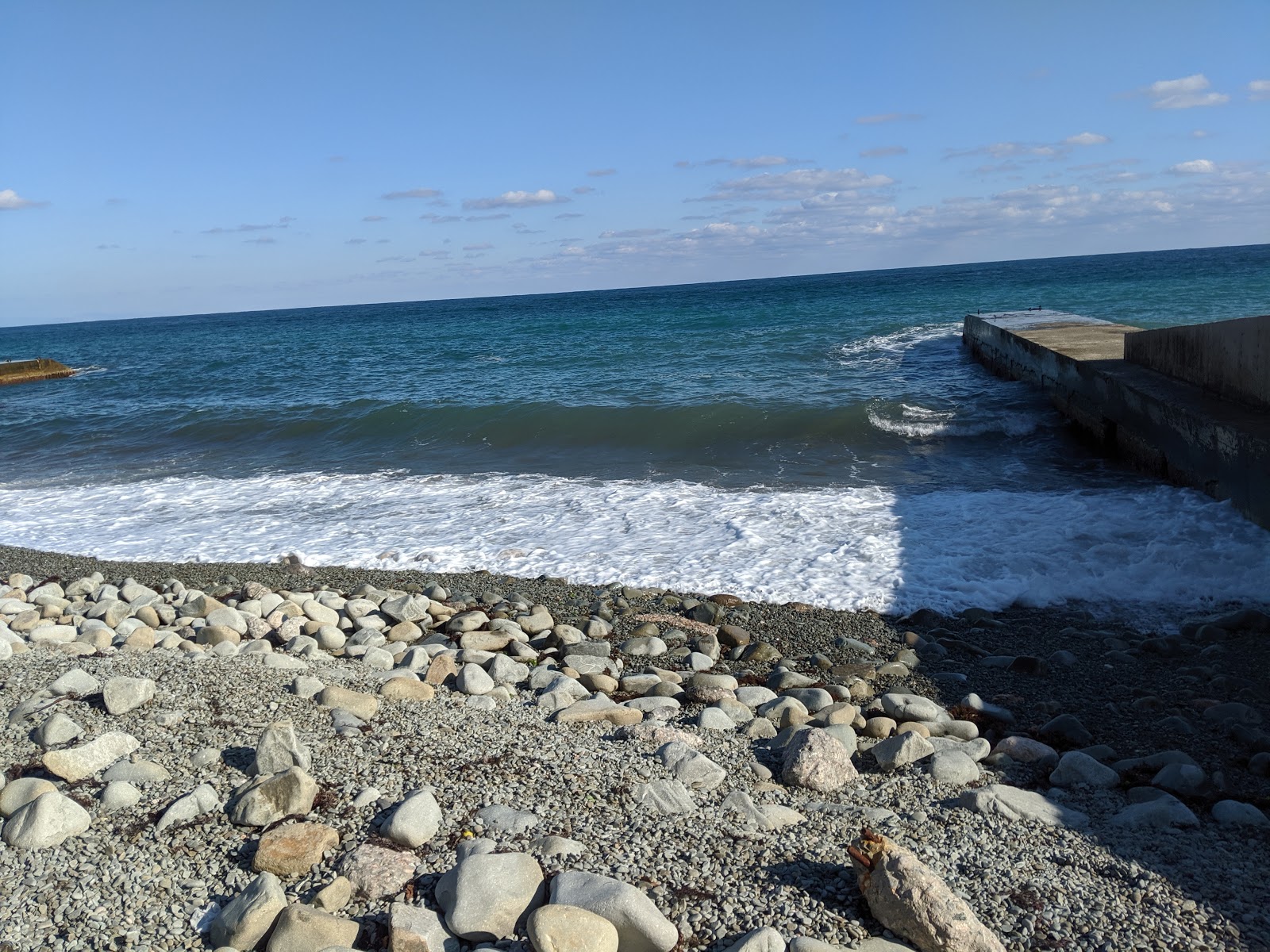 Photo of Partenit beach with turquoise pure water surface