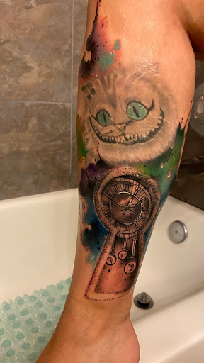 Explore butterfly hand tattoo ideas, creative tattoo ideas in Denver, available at Ikonik Ink Tattoo