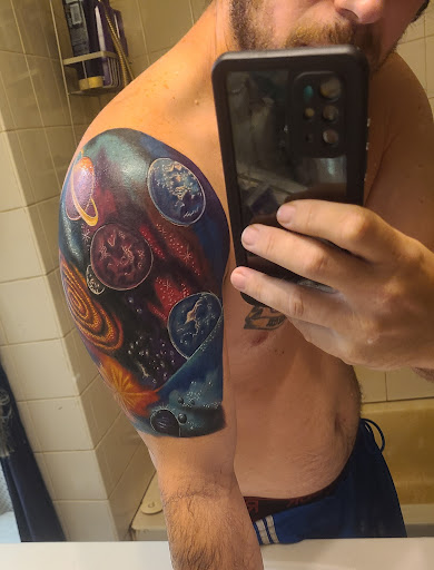 Explore bts tattoos ideas, creative tattoo ideas in Ocoee, available at Slaughterized Ink Tattoo and Piercing Studio