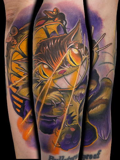 Explore norse sleeve tattoo ideas, creative tattoo ideas in Minot, available at 2D INK