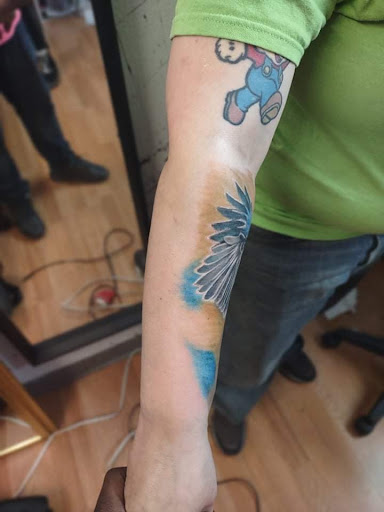 Explore evil eye tattoo ideas, creative tattoo ideas in Milwaukee, available at West Allis Tattoo & Gallery Tattoo Shop Milwaukee