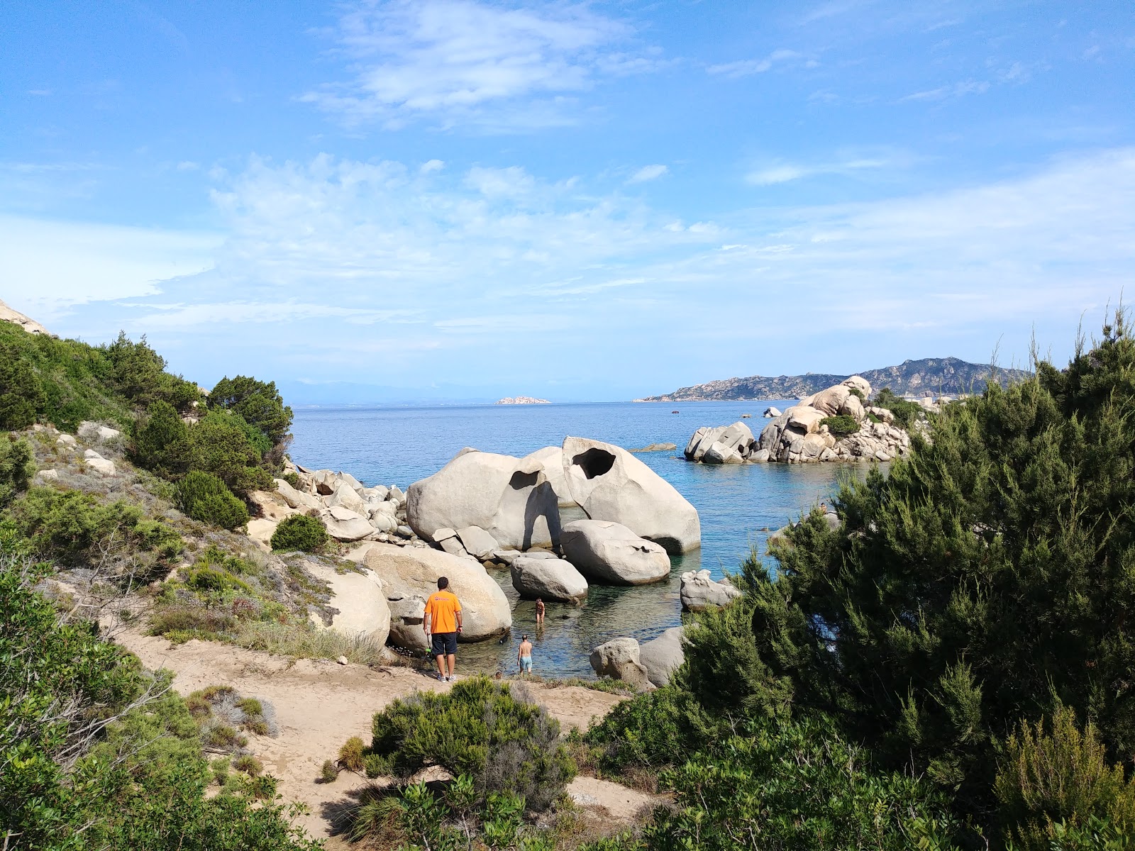 Foto van Spiaggia delle Piscine met hoog niveau van netheid