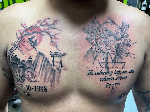 Explore aloha tattoo ideas, creative tattoo ideas in Spokane, available at Platinum Rose Tattoo Studio