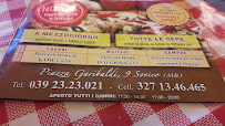 Pizzeria Le Corti di Sovico à Sovico (le menu)