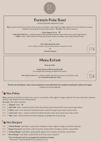 Menu du Le patio des alyscamps à Arles