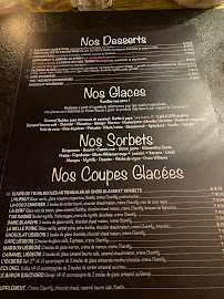 Restaurant La Cabane à Palaiseau menu