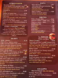 Restaurant italien Café Foresta Paris à Paris (le menu)