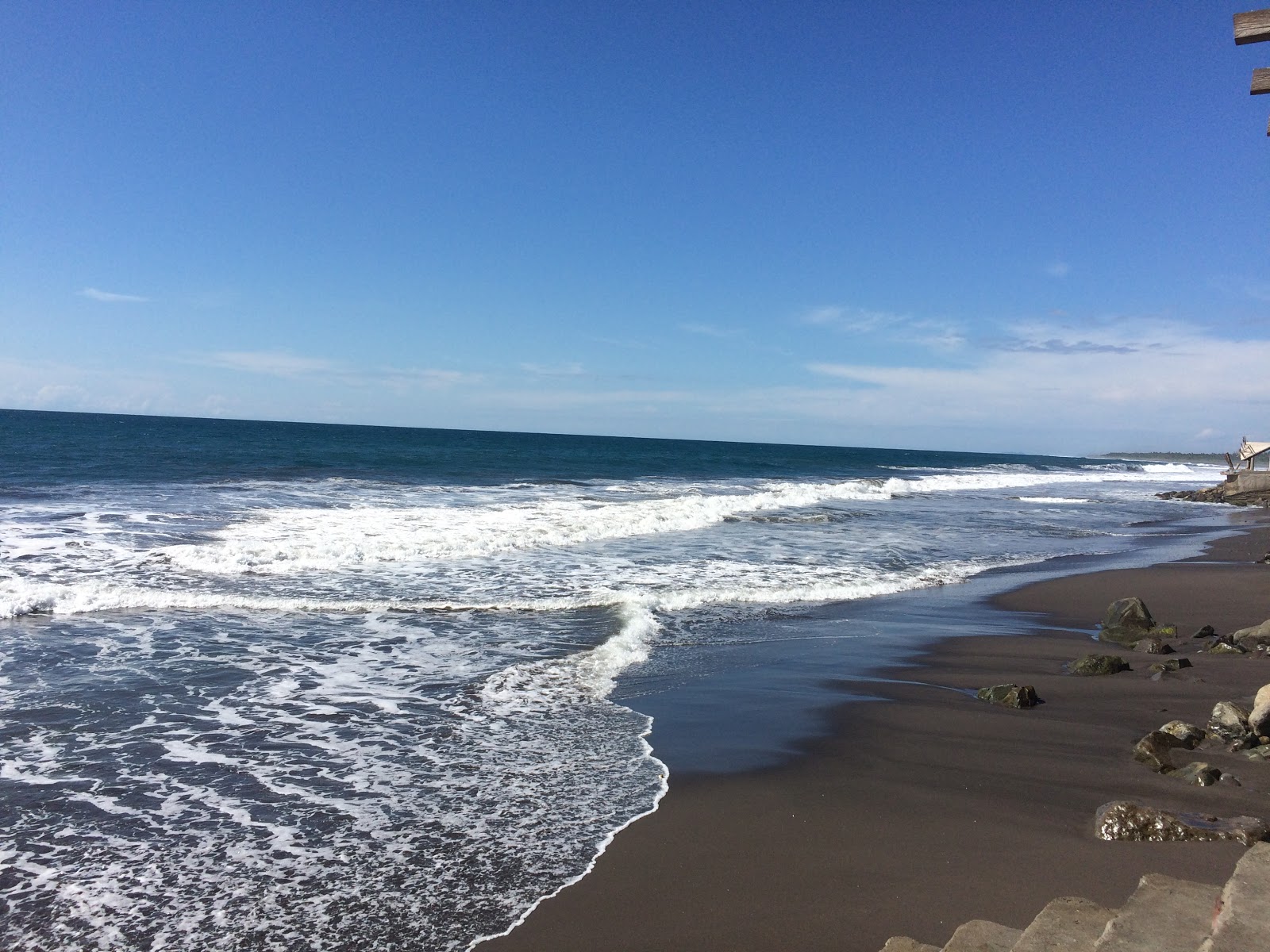 Foto van Playa de Cuyutlan II met gemiddeld niveau van netheid