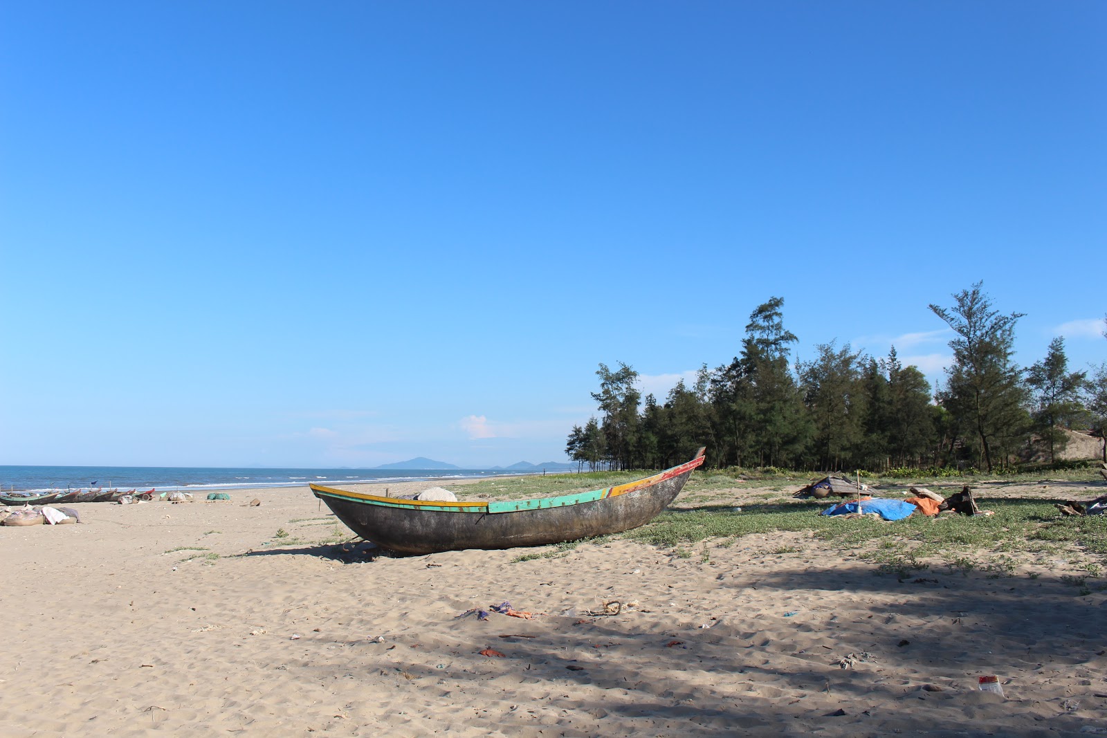 Fotografija Xuan Thanh Beach z turkizna voda površino