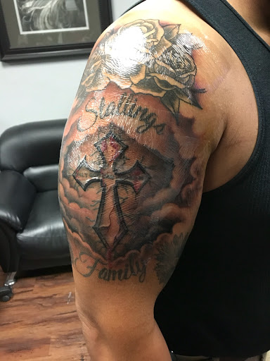 Find best friend sister tattoo ideas for your next unique tattoo in Riverside at Inception Art Collective