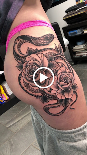 Explore couple name tattoo ideas, creative tattoo ideas in Lockport, available at Archer Ink Tattoo