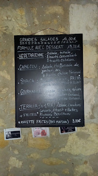 Restaurant français Auberge du Musée à Mussidan - menu / carte