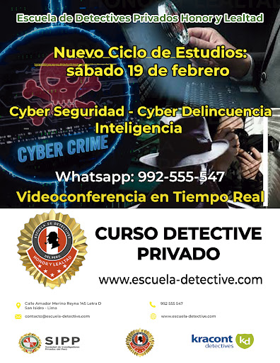 ESCUELA DE DETECTIVES PRIVADOS DEL PERÚ HONOR Y LEALTAD