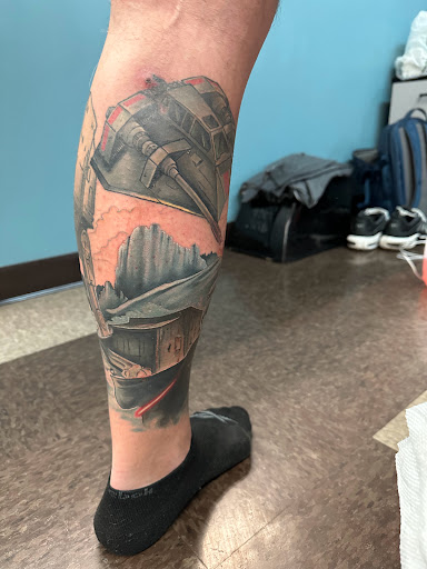 Find web tattoo ideas for your next unique tattoo in Sturgis at Wayward Tattoo