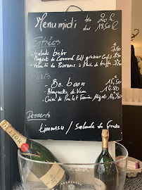 Restaurant Au Relais Chardon à Paris (le menu)